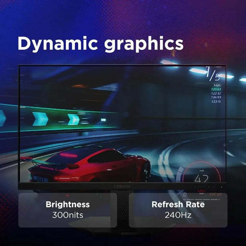 Lenovo Legion 24‑10  24" 240 Hz  0.5 ms FHD  Gaming  Monitor AMD FreeSync - SWIFT PERIPHERALSLegion-24-10
