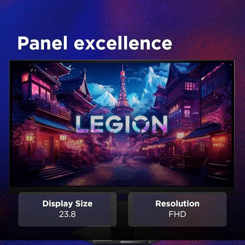 Lenovo Legion 24‑10  24" 240 Hz  0.5 ms FHD  Gaming  Monitor AMD FreeSync - SWIFT PERIPHERALSLegion-24-10