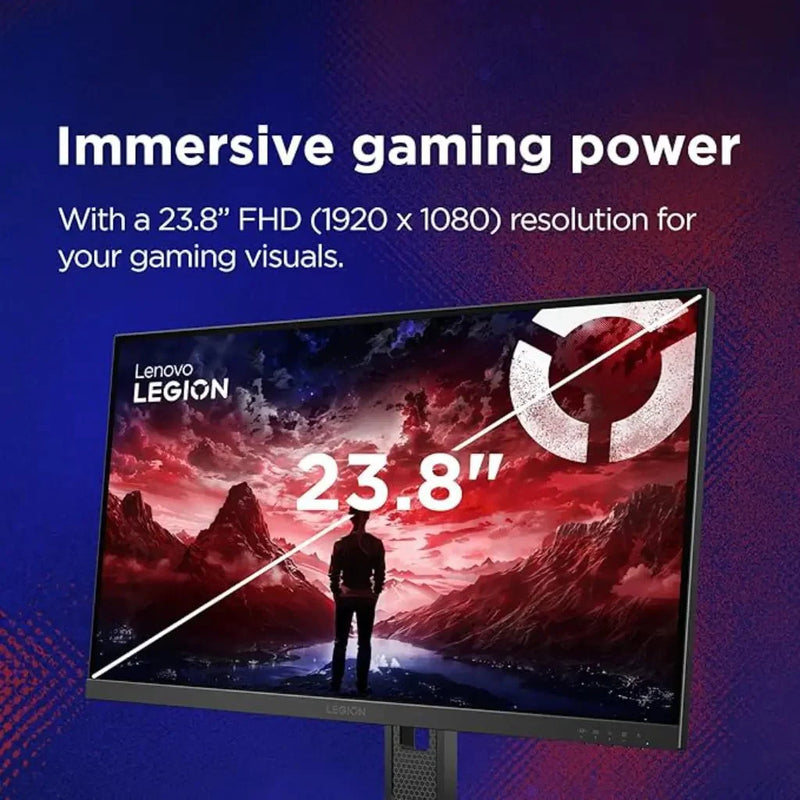 Lenovo Legion 24‑10  24" 240 Hz  0.5 ms FHD  Gaming  Monitor AMD FreeSync - SWIFT PERIPHERALSLegion-24-10