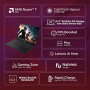 Lenovo Legion 5, AMD Ryzen 7 260, 16GB, 1TB SSD, GeForce RTX 5060 - 8GB GDDR7, 16 Inch WUXGA, Win 11, MS Office 2024, Black, 83M00074IN - SWIFT PERIPHERALS1096698