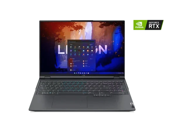 LENOVO LEGION 5 PRO AMD RYZEN 7 6800H 16 INCH (40.64CM) QHD IPS 165HZ 500NITS GAMING LAPTOP (32GB/1TB SSD/WIN 11/OFFICE 2021/NVIDIA RTX 3070 8GB/ALEXA/3 MONTH GAME PASS/STORM GREY/2.49KG), 82RG00AGIN - SWIFT PERIPHERALSLenovo009