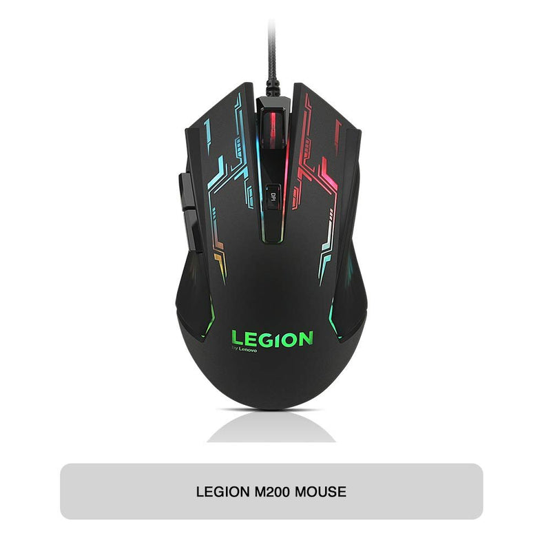 Lenovo Legion M200 RGB Wired Optical Gaming Mouse with 5 Buttons and Ambidextrous Design - SWIFT PERIPHERALSGX30P93886