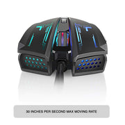 Lenovo Legion M200 RGB Wired Optical Gaming Mouse with 5 Buttons and Ambidextrous Design - SWIFT PERIPHERALSGX30P93886