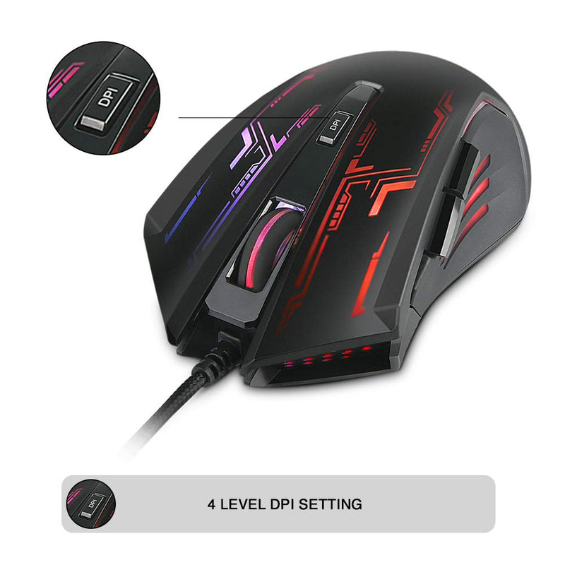 Lenovo Legion M200 RGB Wired Optical Gaming Mouse with 5 Buttons and Ambidextrous Design - SWIFT PERIPHERALSGX30P93886
