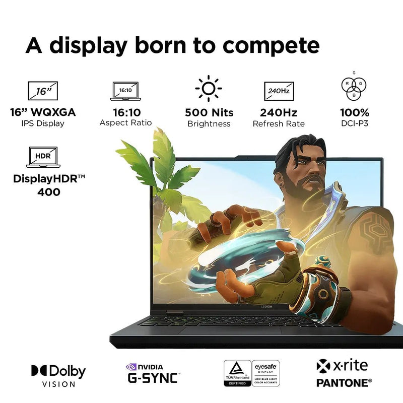 LENOVO LEGION PRO 5I 14TH GEN, 40.64CMS - INTEL I7 (ONYX GREY) - SWIFT PERIPHERALSLenovo039