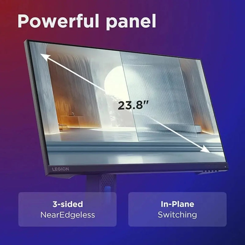 Lenovo Legion R24e 23.8″ 180 Hz 0.5 ms IPS FreeSync Ergo Gaming Monitor - SWIFT PERIPHERALSR24E