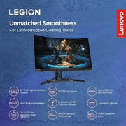 Lenovo Legion R27fc‑30 27″ 280 Hz 0.5 ms Curved FHD Gaming Monitor - SWIFT PERIPHERALSR27fc‑30