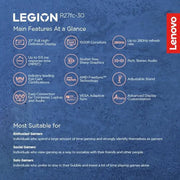 Lenovo Legion R27fc‑30 27″ 280 Hz 0.5 ms Curved FHD Gaming Monitor - SWIFT PERIPHERALSR27fc‑30