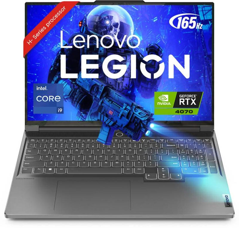 LENOVO LEGION SLIM 7 INTEL CORE I9 13TH GEN 13900H - (16 GB/1 TB SSD/WINDOWS 11 HOME/8 GB GRAPHICS/NVIDIA GEFORCE RTX 4060) 16IRH8 GAMING LAPTOP (16 INCH, STORM GREY, 2.0 KG, WITH MS OFFICE) - SWIFT PERIPHERALSLenovo010