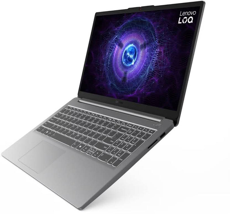 Lenovo LOQ 12th Gen Intel Core i7 - 12650HX, 16GB, 512GB SSD, GeForce RTX 4050 - 6GB GDDR6, 15.6 Inch FHD, Win 11 Home, MS Office 2024, Luna Grey, 83LK00D9IN - SWIFT PERIPHERALS1096704