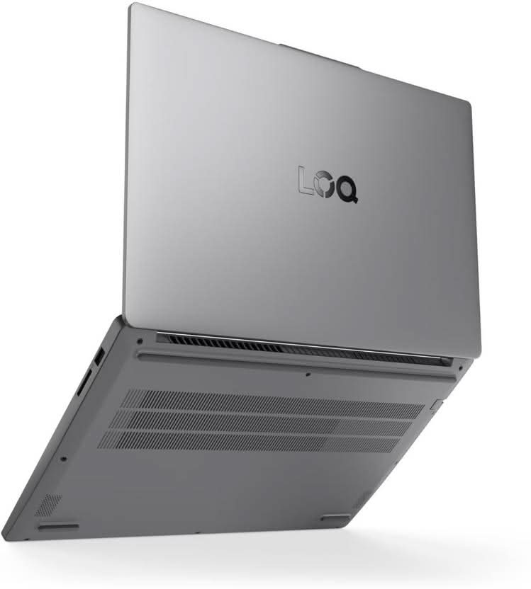 Lenovo LOQ 12th Gen Intel Core i7 - 12650HX, 16GB, 512GB SSD, GeForce RTX 4050 - 6GB GDDR6, 15.6 Inch FHD, Win 11 Home, MS Office 2024, Luna Grey, 83LK00D9IN - SWIFT PERIPHERALS1096704