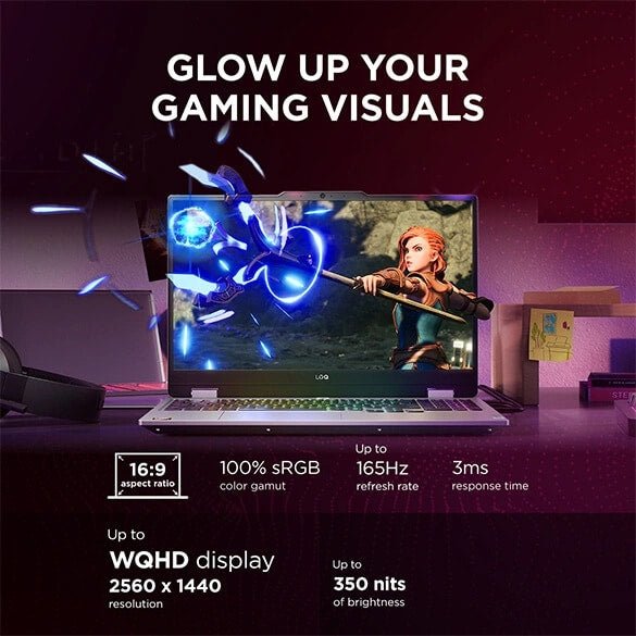 LENOVO LOQ 2025 AMD RYZEN 7 250| NVIDIA RTX 5050 8GB (24GB RAM/1TB SSD/144HZ REFRESH RATE/440 AI TOPS/15.6" (39.6CM)/WINDOWS 11/OFFICE 2024/3 MON. GAME PASS/GREY/2.4KG), 83JG008NIN - SWIFT PERIPHERALS1095436