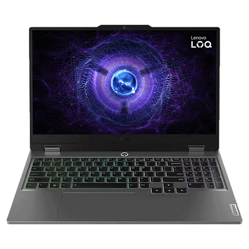 LENOVO LOQ 83DV01A9IN [CI5 - 13450HX/16GB/512GB SSD/WIN11 HOME+MS24/15.6"/6GB - RTX3050 GRAPHICS/1 YEAR(S)/GREY] - SWIFT PERIPHERALS1095972