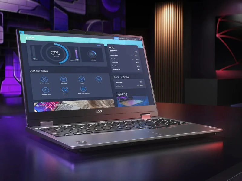 LENOVO LOQ 83JC0045IN [R7 - 7435HS RYZEN/24GB/512GB SSD/WIN11 HOME+MSO/15.6 INCH/6GB - RTX4050 GRAPHICS /1 YEAR(S)/GREY] - SWIFT PERIPHERALS1090030