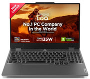 LENOVO LOQ 83JC0046IN [R7 - 7435HS RYZEN/24GB/512GB SSD/WIN11 HOME+MSO/15.6 INCH/6GB - RTX4060 GRAPHICS /1 YEAR(S)/GREY] - SWIFT PERIPHERALS1090534
