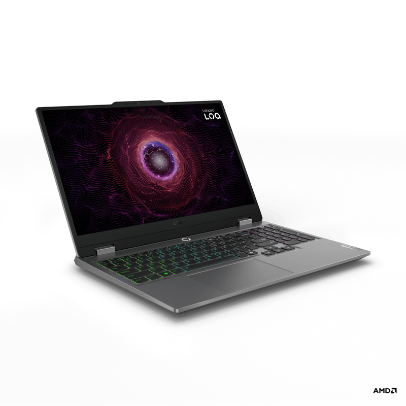 LENOVO LOQ 83JC00EHIN [R7 - 7435HS RYZEN/24GB/512GB SSD/WIN11 HOME+MSO/15.6 INCH/8GB - RTX4060 GRAPHICS /1 YEAR(S)/GREY] - SWIFT PERIPHERALS1092166