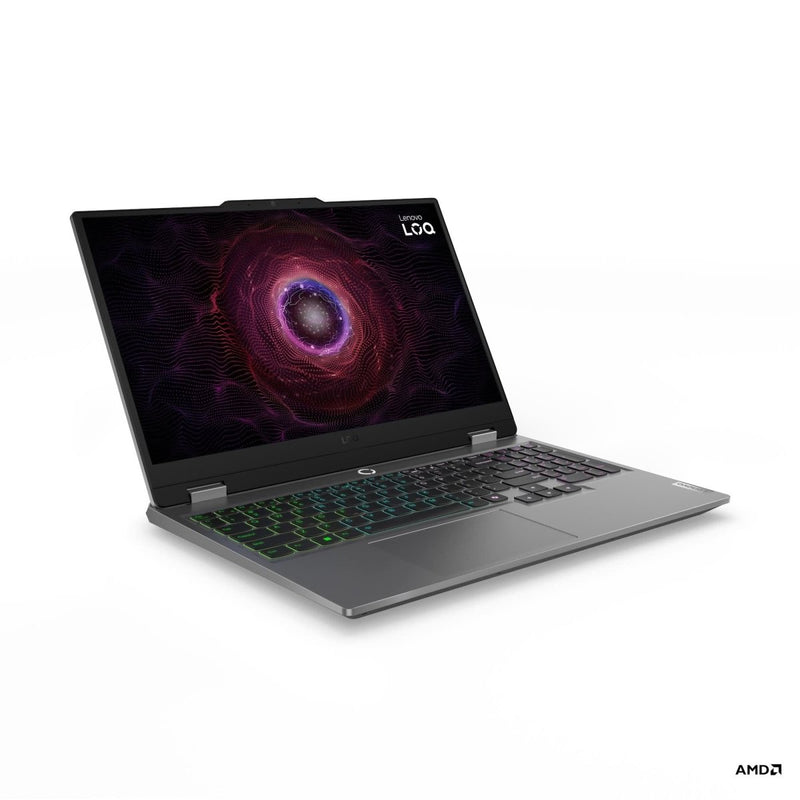 LENOVO LOQ 83JC00GCIN [R5 - 7235HS/24GB/512GB SSD/WIN11 HOME+MS24/15.6"/4GB - RTX3050A GRAPHICS/1 YEAR(S)/GREY] - SWIFT PERIPHERALS1094178