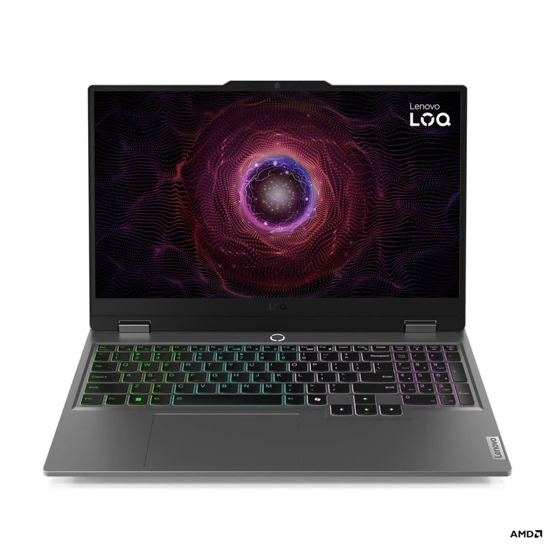 LENOVO LOQ 83JC00GCIN [R5 - 7235HS/24GB/512GB SSD/WIN11 HOME+MS24/15.6"/4GB - RTX3050A GRAPHICS/1 YEAR(S)/GREY] - SWIFT PERIPHERALS1094178