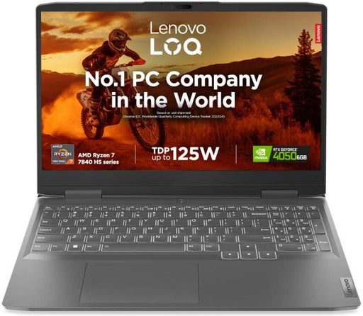 LENOVO LOQ AI POWERED AMD RYZEN 7 OCTA CORE 7840HS - (16 GB/512 GB SSD/WINDOWS 11 HOME/8 GB GRAPHICS/NVIDIA GEFORCE RTX 4060) LAQ 15APH8D2 GAMING LAPTOP (15.6 INCH, STORM GREY, 2.4 KG, WITH MS OFFICE) - SWIFT PERIPHERALSLenovo028