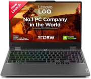 LENOVO LOQ AMD RYZEN 7 OCTA CORE 8845HS - (16 GB/512 GB SSD/WINDOWS 11 HOME/6 GB GRAPHICS/NVIDIA GEFORCE RTX 4050) 15AHP9 GAMING LAPTOP (15.6 INCH, LUNA GREY, 2.38 KG, WITH MS OFFICE) - SWIFT PERIPHERALSLenovo042