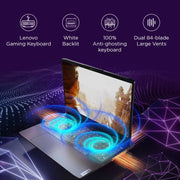 LENOVO LOQ INTEL CORE I5 12TH GEN 12450H - (16 GB/512 GB SSD/WINDOWS 11 HOME/4 GB GRAPHICS/NVIDIA GEFORCE RTX 2050) LOQ 15IRH8D1 GAMING LAPTOP (15.6 INCH, STORM GREY, 2.4 KG, WITH MS OFFICE) - SWIFT PERIPHERALSLenovo104