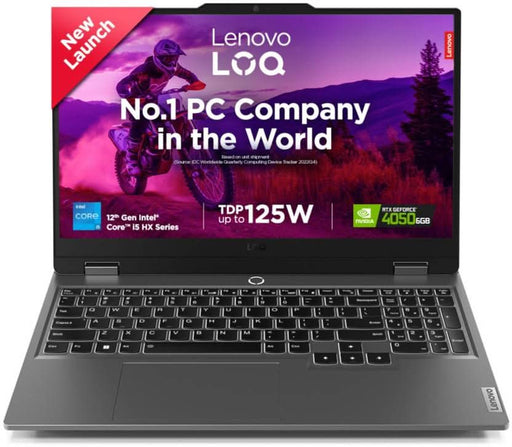 LENOVO LOQ INTEL CORE I5 12TH GEN 12450HX - (16 GB/512 GB SSD/WINDOWS 11 HOME/6 GB GRAPHICS/NVIDIA GEFORCE RTX 4050) 15IAX9 GAMING LAPTOP (15.6 INCH, LUNA GREY, 2.38 KG, WITH MS OFFICE) - SWIFT PERIPHERALSLenovo111