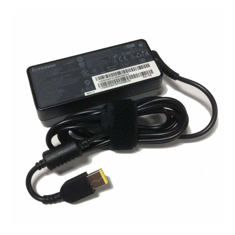 Lenovo Original 65W 20V 3.25A Slim Tip Rectangular Pin Laptop Adapter Charger with Power Cable - SWIFT PERIPHERALS0A36264