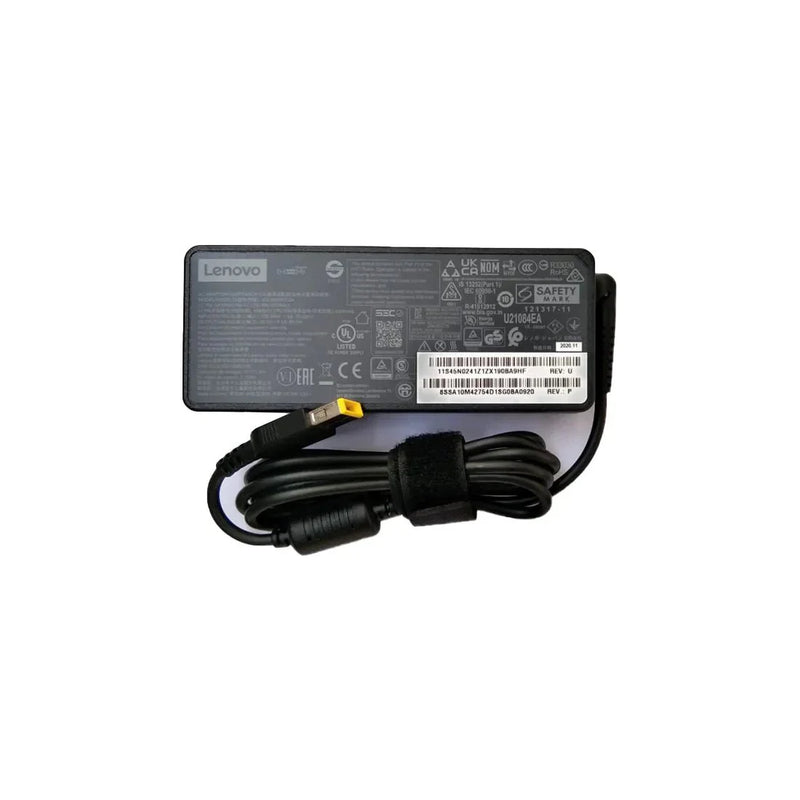 Lenovo Original 90W 20V Rectangular Pin Laptop Adapter Charger with Power Cord - SWIFT PERIPHERALS888015015