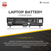 Lenovo ThinkPad T420 L420 Series Compatible Laptop Battery 4000mAh 10.8V 6 Cell - SWIFT PERIPHERALSLIOBT6C2202