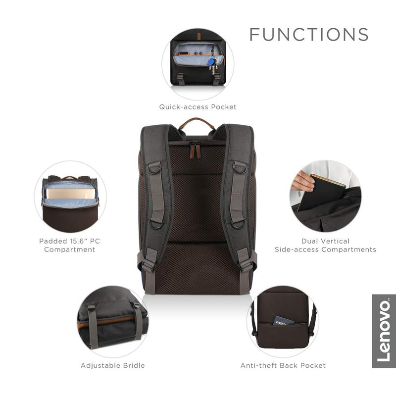 Lenovo Urban Backpack B810 for 15.6 - inch Laptops - SWIFT PERIPHERALS1PGX40R47786