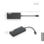 Lenovo USB Type C 7 - in - 1 Hub Docking Station with HDMI 1.4 and USB 3.0 - SWIFT PERIPHERALS4X90V55523