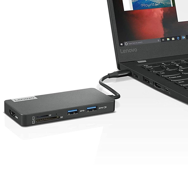 Lenovo USB Type C 7 - in - 1 Hub Docking Station with HDMI 1.4 and USB 3.0 - SWIFT PERIPHERALS4X90V55523