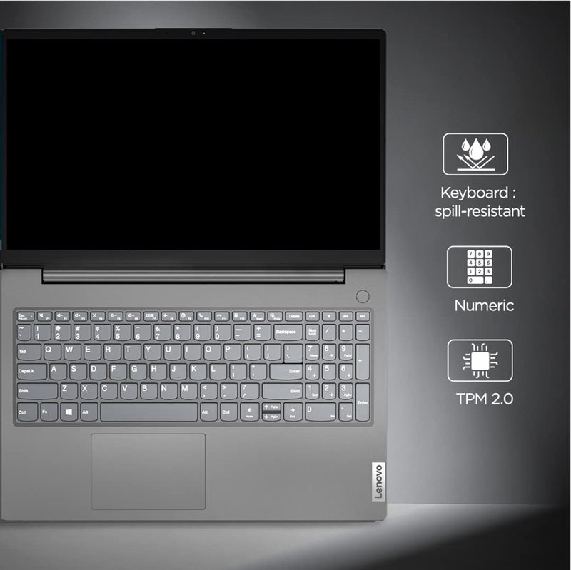 LENOVO V15 82TT004VIH [CI5 - 1235U/8GB/512GB SSD/DOS/15.6"/INTEGRATED GRAPHICS/1 YEAR(S)/GREY] - SWIFT PERIPHERALS1094628