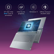 LENOVO YOGA 6 83E00012IN [CI5 - 13500H 13TH GEN/16GB/1TB SSD/WIN11 HOME+MSO/14.0 INCH/INTEGRATED GRAPHICS /1 YEAR(S)/GREY] - SWIFT PERIPHERALS1090593