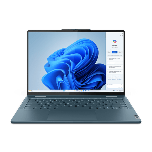 LENOVO YOGA 7 2IN1 83DJ006YIN [ULTRA7 - 155H 14TH GEN/16GB/1TB SSD/WIN11 HOME+MSO/14.0 INCH TOUCH/INTEGRATED GRAPHICS /1 YEAR(S)/TIDEAL TEAL] - SWIFT PERIPHERALS1091613