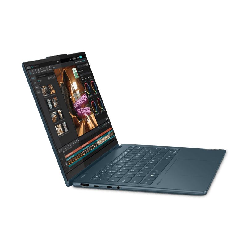 LENOVO YOGA 7 2IN1 83DJ006YIN [ULTRA7 - 155H 14TH GEN/16GB/1TB SSD/WIN11 HOME+MSO/14.0 INCH TOUCH/INTEGRATED GRAPHICS /1 YEAR(S)/TIDEAL TEAL] - SWIFT PERIPHERALS1091613