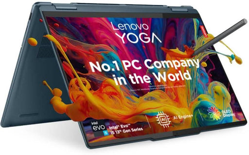 LENOVO YOGA 7 INTEL CORE I5 13TH GEN 1340P - (16 GB/512 GB SSD/WINDOWS 11 HOME) 14IRL8 THIN AND LIGHT LAPTOP (14 INCH, STORM GREY, 1.49 KG, WITH MS OFFICE) - SWIFT PERIPHERALSLenovo101