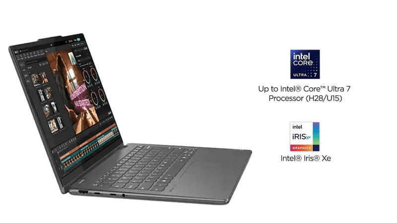 LENOVO YOGA 7I 83DJ006XIN [ULTRA5 - 125H 14TH GEN/16GB/1TB SSD/WIN11 HOME+MSO/14.0 INCH TOUCH/INTEGRATED GRAPHICS /1 YEAR(S)/BLACK/DIGITAL PEN] - SWIFT PERIPHERALS1089820