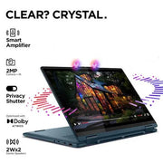 LENOVO YOGA 7I (83DJ00DGIN) LAPTOP (CORE ULTRA 5 125/16 GB/1 TB SSD/WINDOWS 11) 14" WUXGA (1920X1200) OLED OFFICE HOME 2024 INTEL ARC GRAPHICS - SWIFT PERIPHERALS1093715