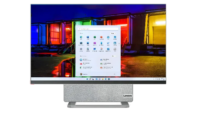 LENOVO YOGA AIO 7 27 4K UHD TOUCHSCREEN ALL - IN - ONE DESKTOP (AMD RYZEN 7 5800H/16GB/1TB SSD/WINDOWS 11/ HOME 64/OFFICE 2021/AMD RADEON RX6600M 8GB GDDR6), GREY - SWIFT PERIPHERALSF0G7002UIN