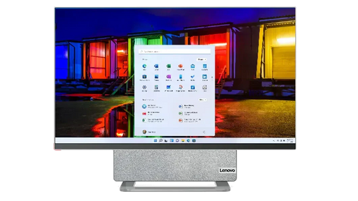 LENOVO YOGA AIO 7 27 4K UHD TOUCHSCREEN ALL - IN - ONE DESKTOP (AMD RYZEN 7 5800H/16GB/1TB SSD/WINDOWS 11/ HOME 64/OFFICE 2021/AMD RADEON RX6600M 8GB GDDR6), GREY - SWIFT PERIPHERALSF0G7002UIN
