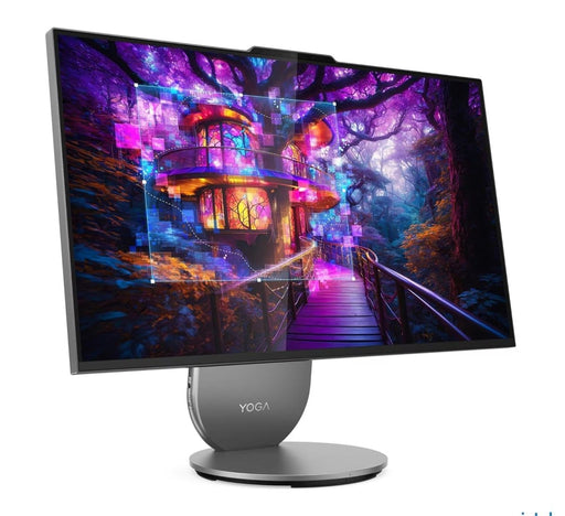 LENOVO YOGA AIO INTEL CORE ULTRA 9 285H 27" QHD IPS (32GB RAM/1TB SSD/AI PC/WINDOWS11/MICROSOFT 365 BASIC + OFFICE HOME 2024/WIRELESS EUTERPE KEYBOARD & MOUSE, GREY), F0J2003FIN ALL - IN - ONE DESKTOP - SWIFT PERIPHERALSF0J2003FIN