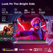 LENOVO YOGA PRO 7 AURA EDITION INTEL EVO CORE ULTRA 9 285H (32GB RAM/1TB SSD/14.5" (36.8CM)/3K OLED TOUCHSCREEN/AI PC/COPILOT+ PC/WINDOWS 11/OFFICE HOME 2024 AI NOW/GREY/1.5KG), 83KF001LIN - SWIFT PERIPHERALS83KF001LIN