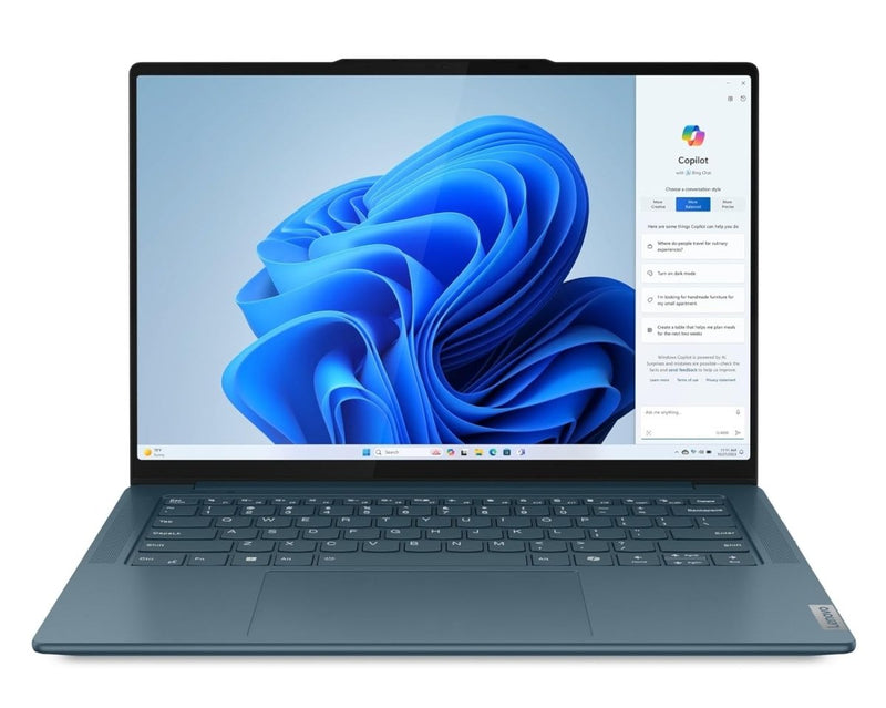 LENOVO YOGA PRO 7 INTEL EVO CORE ULTRA 7 155H BUILT - IN AI 14 INCH(35.5CM) 2.8K - OLED 400NITS 120HZ LAPTOP (16GB/1TB SSD/NVIDIA RTX 4050 6GB/FHD+IR CAMERA/WIN11/MSO 21/3MON GAMEPASS/GREY/1.5KG), 83E2005EIN - SWIFT PERIPHERALSLenovo073