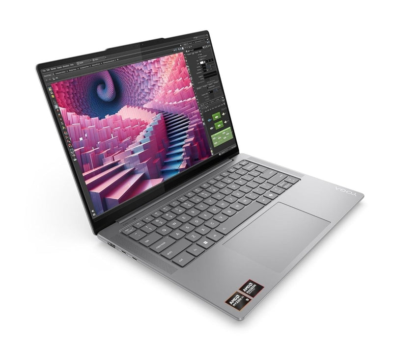 LENOVO YOGA PRO 7 RYZEN AI 9 365 (32GB RAM/1TB SSD/COPILOT+PC/14.5 INCH(36.8CM)/2.8K WQXGA+OLED/120HZ/WINDOWS11/OFFICE HOME 2024/GREY/1.54KG), 83HN0027IN AI LAPTOP - SWIFT PERIPHERALSLenovo079