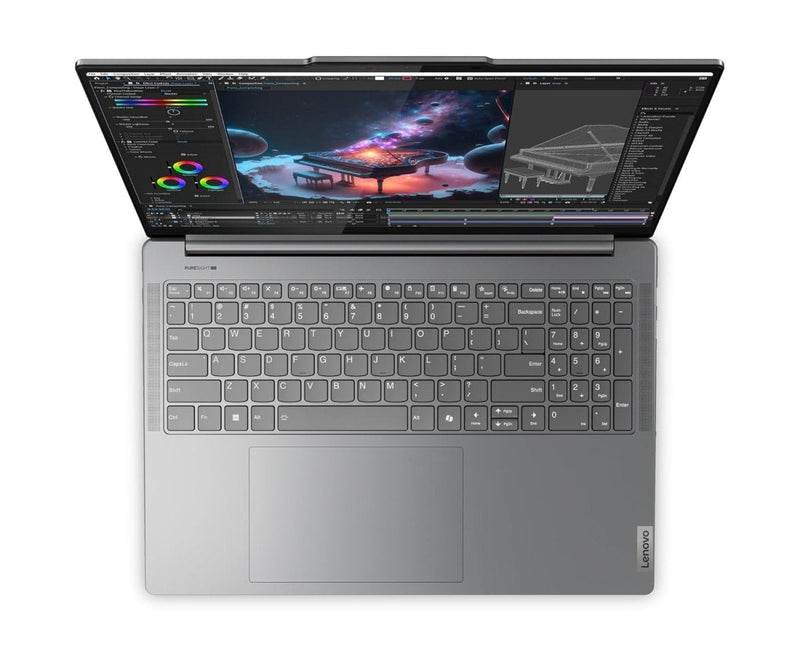 LENOVO YOGA PRO 9 INTEL EVO CORE ULTRA 9 185H BUILT - IN AI 16 INCH(40.6CM) 3.2K IPS 165HZ TOUCHSCREEN LAPTOP (32GB/1TB SSD/NVIDIA RTX 4050 6GB/WIN11/MSO 21/5.0MP+IR CAM/3 MON GAMEPASS/GREY/2KG), 83DN004VIN - SWIFT PERIPHERALSLenovo072