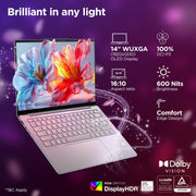 LENOVO YOGA SLIM 7 AURA EDITION INTEL CORE ULTRA 5 226V,COPILOT+ AI PC(16GB RAM/1TB SSD/14(35.5CM)/WUXGA OLED/40 TOPS/WINDOWS 11/OFFICE HOME 2024/1YR ADP FREE/GREY/1.19KG), 83JX005FIN AI LAPTOP - SWIFT PERIPHERALS83JX005FIN