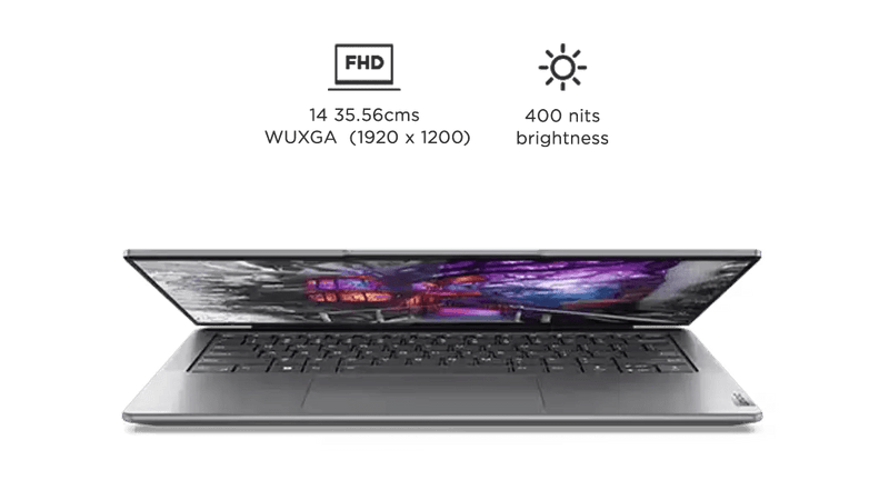 LENOVO YOGA SLIM7 83CV002DIN [ULTRA7 - 155H 14TH GEN/32GB/1TB SSD/WIN11 HOME+MSO/14.0 INCH/INTEGRATED GRAPHICS /1 YEAR(S)/GREY] - SWIFT PERIPHERALS1089814