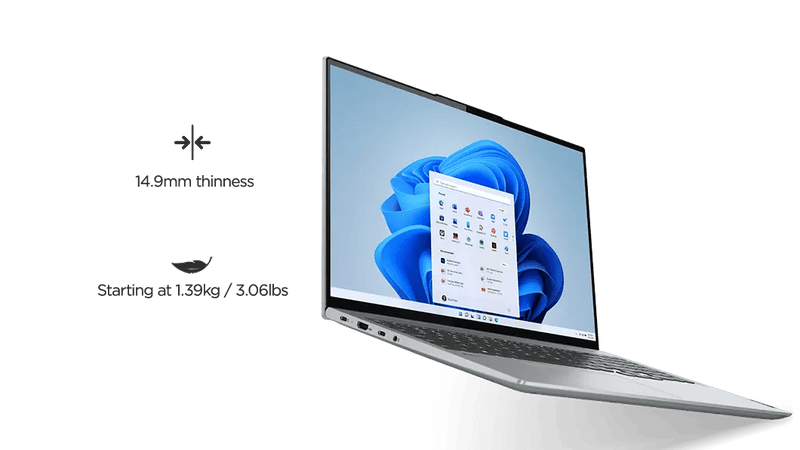 LENOVO YOGA SLIM7 83CV002DIN [ULTRA7 - 155H 14TH GEN/32GB/1TB SSD/WIN11 HOME+MSO/14.0 INCH/INTEGRATED GRAPHICS /1 YEAR(S)/GREY] - SWIFT PERIPHERALS1089814