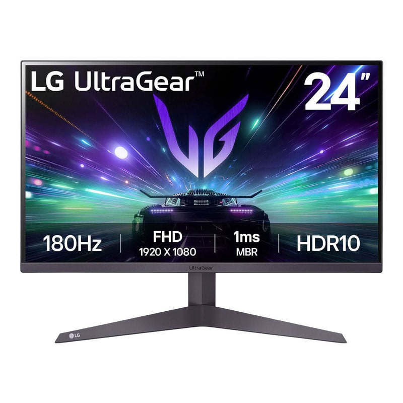 LG 24GS50F - B 24 - INCH FHD (1920 X 1080) ULTRAGEAR GAMING MONITOR WITH 180HZ - SWIFT PERIPHERALS1092010